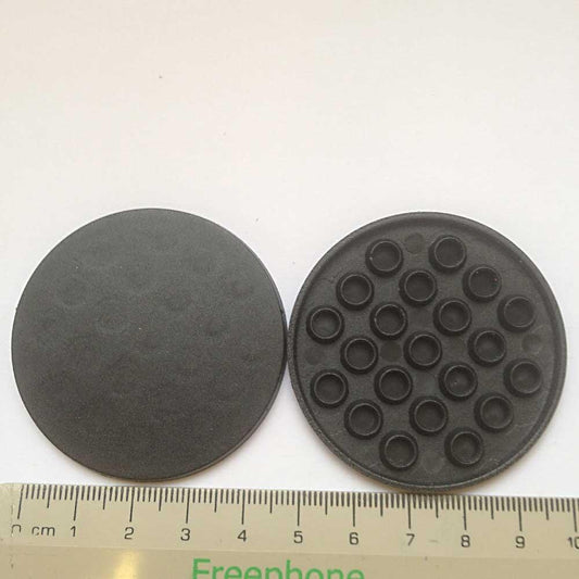 Plastic Bases - x100 50mm Round Multi