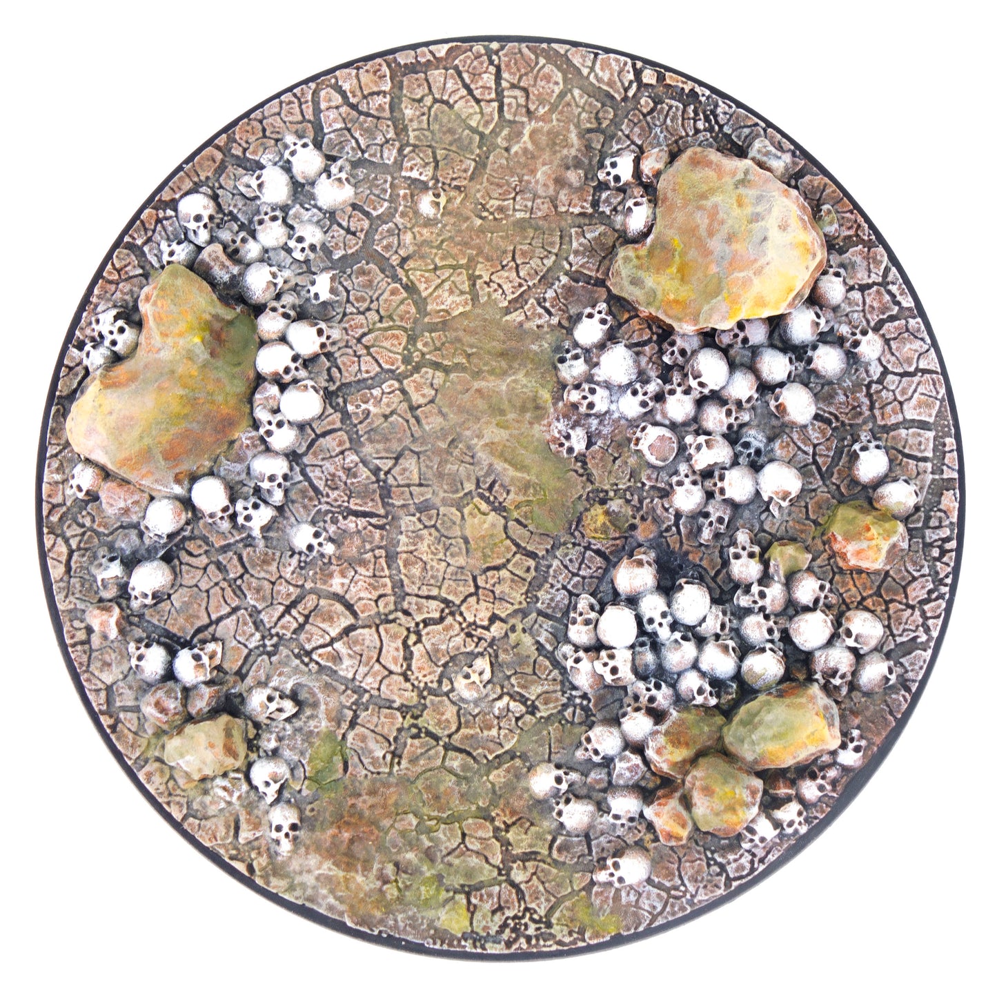 Bases - Skull Cracked Earth - 100mm