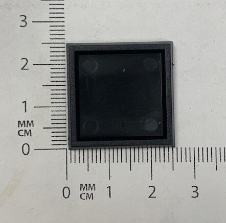 Plastic Bases - x100 25mm Square Lip