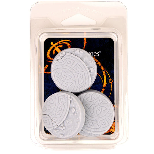 Bases - Celtic - 40mm x5 Set B, Clamshell