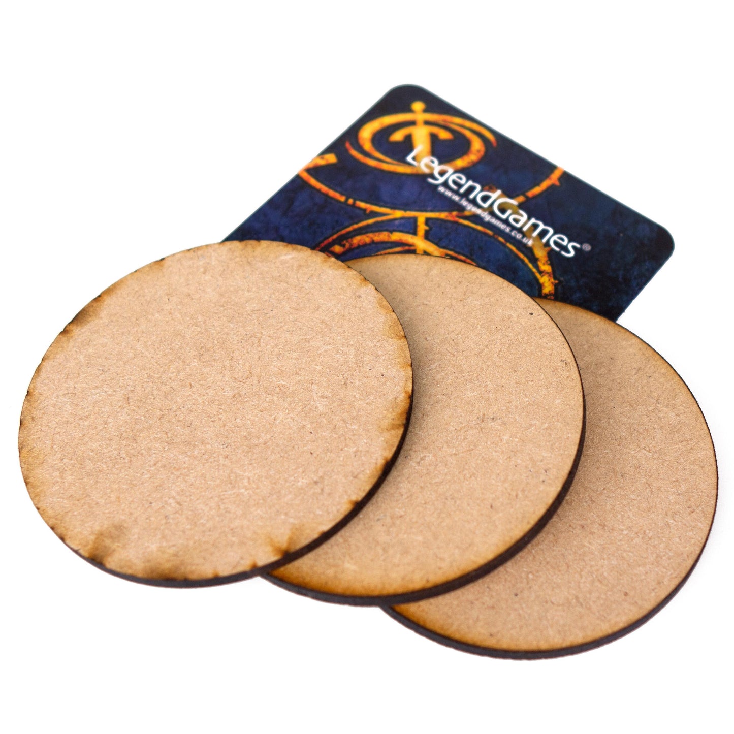 Bases - MDF 60mm Round (x10)