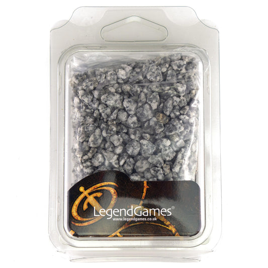 Basing Scenics - Dark Granite Stones - 2-5mm 100g, Clamshell