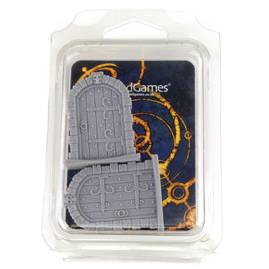 Scenery - Dungeon Scatter - Dungeon Doors x2 (Set 1), Clamshell