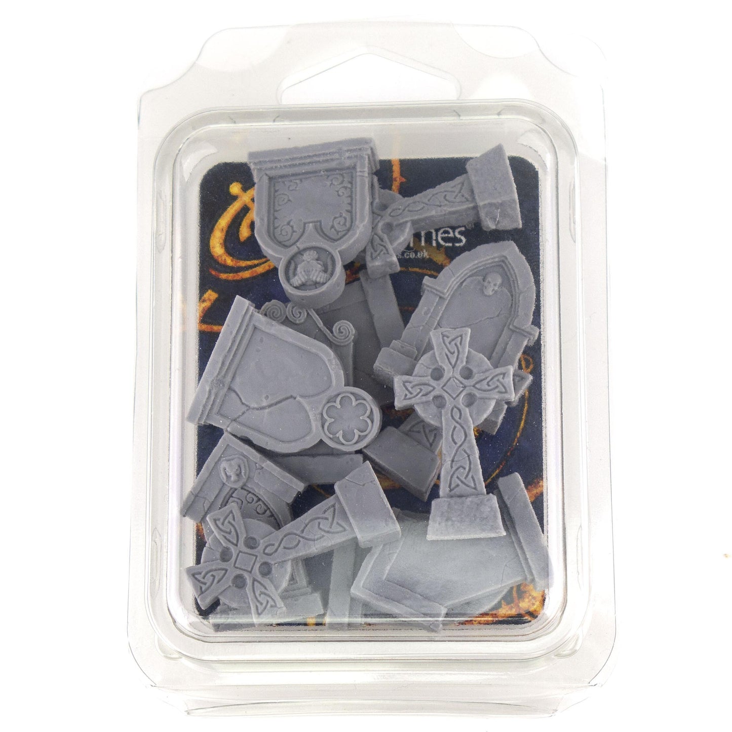 Graveyard Scatter - Gravestones Set 1 (x12), Clamshell