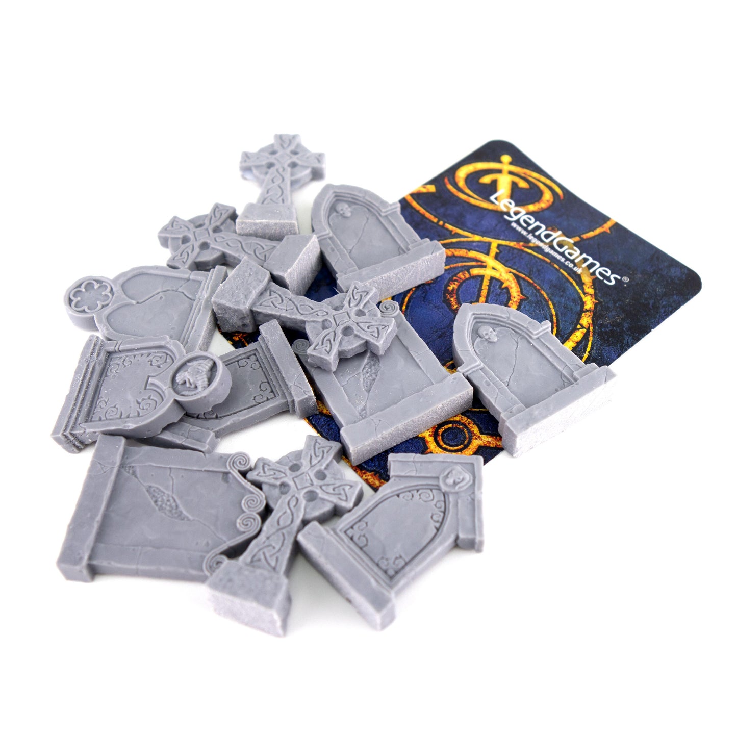 Graveyard Scatter - Gravestones Set 1 (x12)